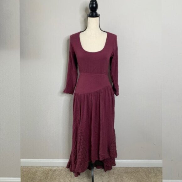 NWOT Free People Sea Me Open Back Maxi Dress - Picture 5 of 14